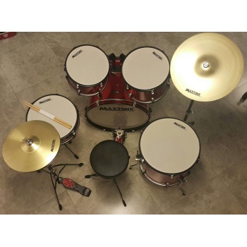 Maxtone MXC-3017NMR Davul Seti (Kırmızı)
