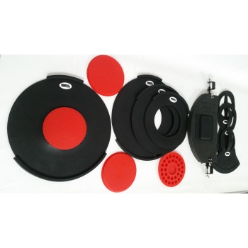 Cremonia MUT-D-S2 Davul Susturucu Seti | 5li Mute Pedi Paketi