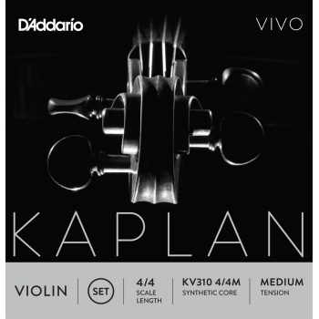 Daddario KV310 4/4M Keman Tel Seti | Kaplan Vivo, Medium, 4/4