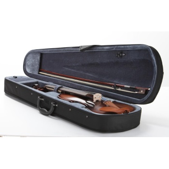 Kinglos KNG SH-0112 Keman Kutusu (1/2) | Darbeye Dayanıklı Sert Gövde Yapısı Hafif Tasarım ve Koruyucu İç Kadife Kaplama