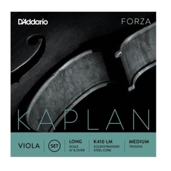 Daddario K410LM Viyola Tel Seti | Kaplan, Long Scale Medium