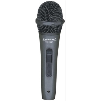 Fugue FM-198A Dinamik Mikrofon (Siyah Başlıklı - Kablolu - Tek Yönlü)