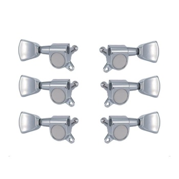 Valencia EMH7004CRR3L3 Elektro Gitar Burgusu (3+3 Krom) | Les Paul Tipi - Yağlı Sistem - Vidalı