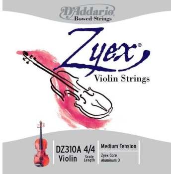 DAddario DZ310A Zyex Serisi Keman Tel Seti (4/4 Ölçek - Medium Tension)