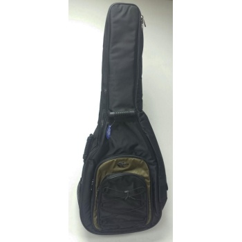 Valencia DGB1680 Akustik Gitar Kılıfı (Lüks) | Dreadnought Uyumlu - Kalın Koruma - Siyah