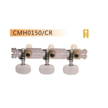 Valencia CMH0150CR Klasik Gitar Burgusu (Krom) | 3 Sağ 3 Sol - Standart Uyum - Dayanıklı