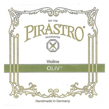 Pirastro 211021 Oliv Set Keman Teli | Saf Bağırsak Çekirdek, Sıcak ve Kompleks Tonlar, Solist Kalitesi