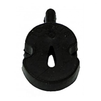 Gewa 409700 Tourte Keman Şeklinde Sürdin | Keman ve Viyola İçin İdeal Yumuşak Kauçuk Yapısı ile Sessiz ve Doğal Ton