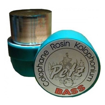 Gewa 451182 Petz 2 Soft Kontrabas Reçinesi | Avusturya Yapımı Yumuşak Formül Kalın Tellerde Maksimum Sürtünme ve Derin Bas Tonlar