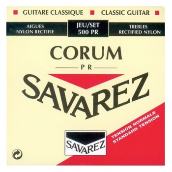 Gewa 656087 Savarez Corum 500PR Klasik Gitar Teli | Normal Tansiyon Naylon Tizler ve Esnek Baslar ile Dengeli ve Sıcak Karakter