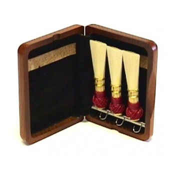 Em. 913203.19 Maun Fagot Kamış Kutusu (3lü) | Gerçek Maun Ağacı Şık Tasarım Kamışları Nemden Koruyan Özel İç Bölmeler