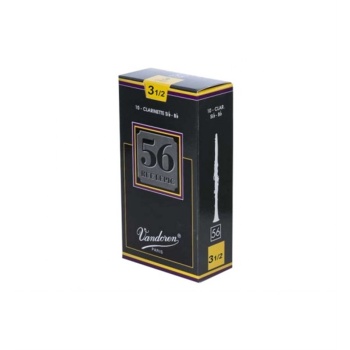 Vandoren CR5035 56 Rue Lepic Bb 3.5 Numara Klarnet Kamışı | Esnek Üfleme Tepkisi, Tutarlı Malzeme Kalitesi, Zengin Harmonik İçerik