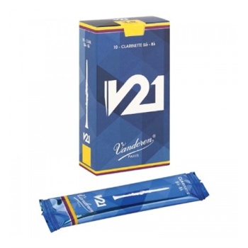 Vandoren CR803 V21 3 Numara Klarnet Kamışı | Esnek Üfleme Tepkisi, Tutarlı Malzeme Kalitesi, Zengin Harmonik İçerik