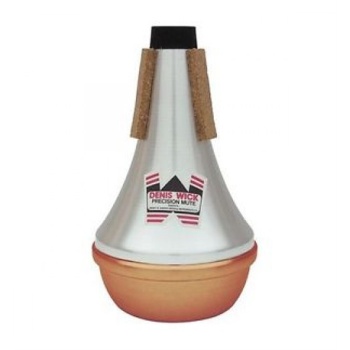 Denis Wick DW5504C Bakır Uçlu Düz Trompet Sürdini | Bakır Alt Bölüm ile Daha Sıcak ve Zengin Ton Karakteri Profesyonel Entonasyon