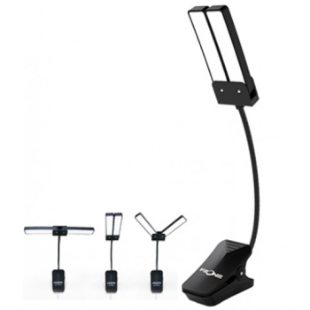 Fzone FL9033 10lu LED Nota Sehpası Lambası | Kompakt Tasarım Güçlü Aydınlatma ve Nota Kağıtları İçin Net Görüş