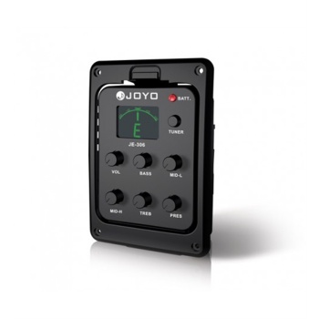 Joyo JE-306 Fishman Bağlama 5 Band Ekolayzer + Tuner | Geniş Frekans Ayar Aralığı ile Profesyonel Sahne Kurulumu ve Dip Gürültüsüz Aktarım