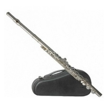 Picaldi JYFL-2000S Gümüş Kaplama Yan Flüt (Deri Kutulu) | Profesyonel Kapalı Tuş Mekanizması Kristal Netliğinde Ses ve Lüks Deri Kılıf