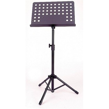 Picaldi MS150 Profesyonel Delikli Nota Sehpası | Ağır Hizmet Tipi Metal Şasi Delikli Plaka Sayesinde Rüzgar Direnci ve Tam Ayarlanabilir Boy