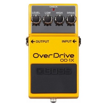 Boss OD-1X Overdrive Gitar Efekt Pedalı | Multi-Dimensional Processing (MDP) Teknolojisi ile Net ve Güçlü Drive Tonları Dip Gürültüsüz Saf Sinyal