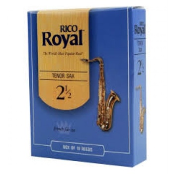 Rico Royal 2.5 Numara Tenör Saksafon Kamışı | Esnek Üfleme Tepkisi, Kolay Ses Çıkışı, Her Seviyeye Uygun Tını