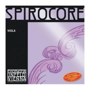 Thomastik S20a Viyola Tek Teli - Spirocore G (sol) 4/4 Viyolalarla Tam Uyumlu (profesyonel - Gümüş Sarım) | Spiral Çelik Çekirdek Üzeri Gümüş Sargı, Sıcak Ve Dolgun Alt Frekanslar, Yüksek Korozyon Direnci | Uyum: 4/4 Viyolalar İçin 3. Tel