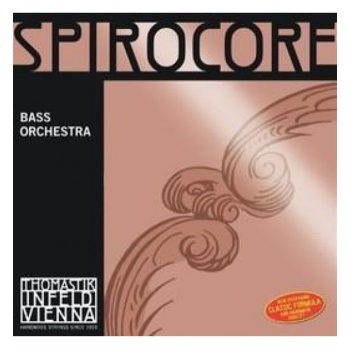 Thomastik S40 Spirocore Orchester C1 Kontrabass Teli | Parlak ve Net Ses, Uzun Ömürlü Kullanım, Yüksek Korozyon Direnci