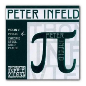 Thomastik PI01AU Peter İnfeld E ( Mi ) Gold Tek Dal Keman Teli | Parlak ve Net Tını, El Cilası İşçiliği, Hassas Akort Kararlılığı