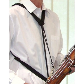 Zappatini 494222 Profesyonel Fagot Bel Askısı | Ağırlığı Dengeli Dağıtan Ergonomik Yapı, Ayarlanabilir Uzunluk, Maksimum Hareket Özgürlüğü