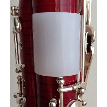 My Grip 510MR Fagot Sol El 2mm Kırmızı Tutacak | Kaymaz Kauçuk Doku, Ergonomik Parmak Desteği, Kişiselleştirilebilir Çalım Konforu