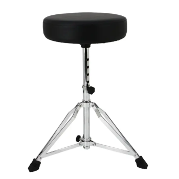 HBK Q95 Profesyonel Davul Taburesi | Yumuşak Minderli Yüzey Yükseklik Ayarlı ve Katlanabilir Ayaklar ile Dayanıklı Perküsyon Koltuğu