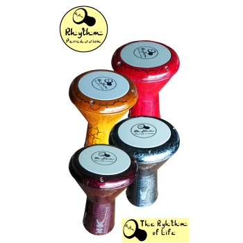 Rhythm Percussion 100-DK 6 Döküm Darbuka | Ağır Döküm Gövde Güçlü Bas ve Keskin Tiz Sesler El Yapımı Geleneksel İşçilik