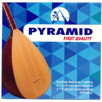 Pyramid 004/PPBT First Quality Kısa Sap Bağlama Teli | Üstün Kaliteli Alaşım Profesyonel İcracılar İçin Maksimum Performans