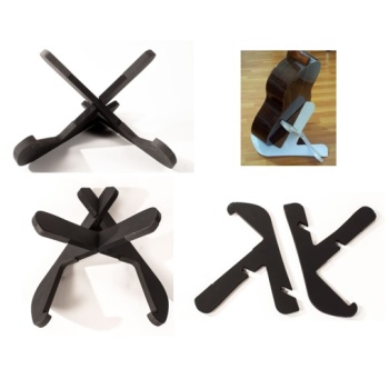 Karin Strings PGS-01 Portatif Plastik Gitar Standı | Hafif ve Sağlam Kompakt Katlanabilir Yapı A-Frame Tasarım Güvenli Destek