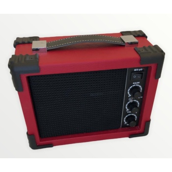 High Tone HT-5 Pilli Cep Tipi Gitar Amfisi | Her Yere Taşınabilir Ultra Kompakt Tasarım Pille Çalışma Özelliği Pratik Egzersiz Amfisi