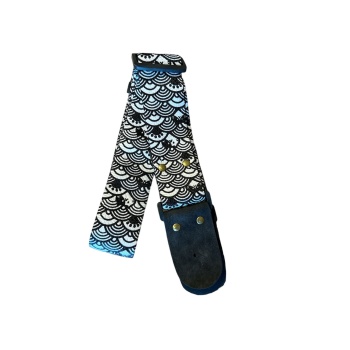 Lilya A-050CAT Kedi Desenli Tasarım Gitar Askısı | Sevimli Kedi Figürleri Sahneye Renk Katan Stil Güçlü Bağlantı Klipsleri