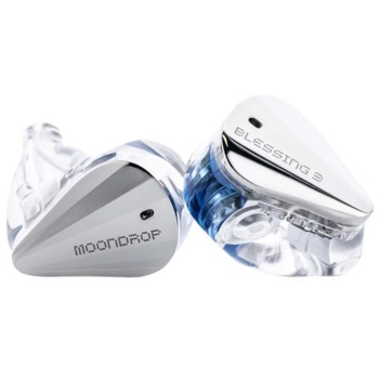 Moondrop 01 0002 BLESSING3 Kablolu Kulak İçi Stüdyo Monitör Kulaklık | 2DD+4BA Hibrit Sürücü 3D Baskı Reçine Gövde