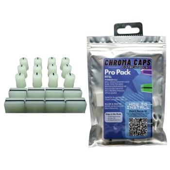 DJ TechTools 04 0036 Chroma Caps Pro Pack (Luma Glow) | Karanlıkta Işık Saçan Fosforlu Malzeme