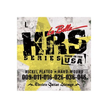 La Bella LB-HRS-L Elektro Gitar Teli (09-42) | Nikel Kaplama Çelik Rock ve Blues Tonu