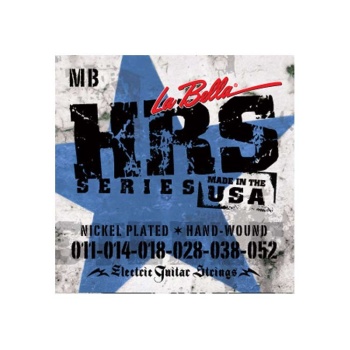 La Bella LB-HRS-MB Elektro Gitar Teli (Blues 11-52) | Kalın Blues Seti Dolgun Ses