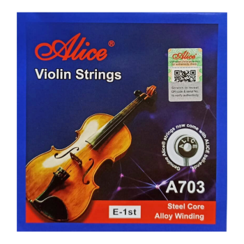 Alice A703-1 Keman Teli (Mi) | Yüksek Gerilim Parlak Ses