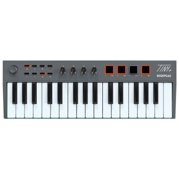 Midiplus 10 0020 Tiny+ MIDI Klavye | 32 Mini Tuş Taşınabilir ve Güçlü