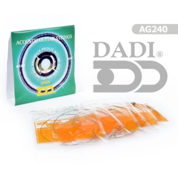 Dadi AG240 Akustik Gitar Teli | Bronz Alaşım Parlak ve Canlı Ses