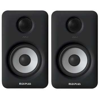 Midiplus 10 0018 MI5 II Yakın Alan Bluetooth Studio Monitörü (Siyah/Çift) 2x35W | D Sınıfı Amplifikatör Net ve Güçlü Ses