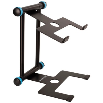 Ultimate Support 07 0007 Js-lpt500 Ergonomik Laptop Standı (profesyonel - Dj & Masaüstü Standı) | 5 Kademeli Yükseklik Ayarı, Katlanabilir Taşınabilir Tasarım, Kaymaz Kauçuk Pedler | Ölçüler: 235 X 260 X 300 Mm