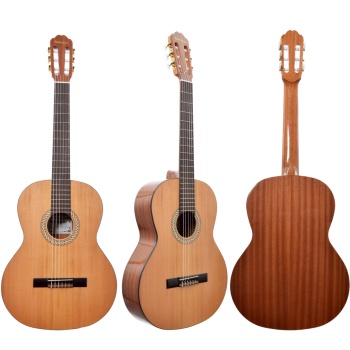 Rodriguez RC544MN Klasik Gitar (4/4 Gül) | Tam Boy Öğrenci Gitarı Sap Ayarlı