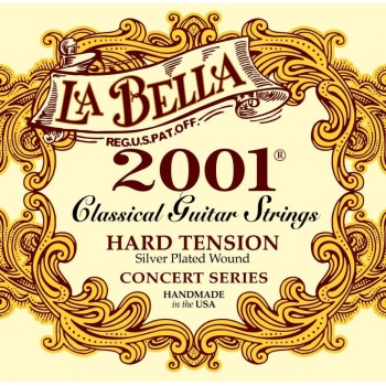 La Bella 2001H Klasik Gitar Teli (Hard Tension) | Konser Serisi Güçlü Ses