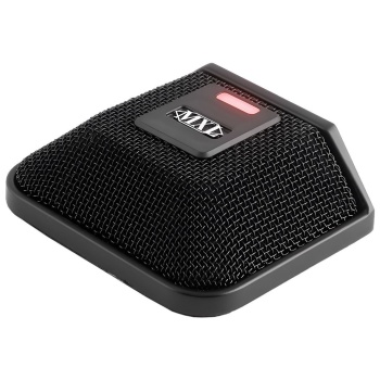 MXL Microphones 01 0126 AC-44 Tap USB Masaüstü Konferans Yayın Mikrofonu (Siyah) | Dokunmatik Susturma Özelliği Web Konferans İçin 3 Alanlı Kapsül Kristal Netliğinde Ses