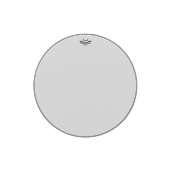 REMO BR-1122-00 Ambassador Coated Kick Derisi (22) | Bas Davul İçin Tek Katlı Beyaz