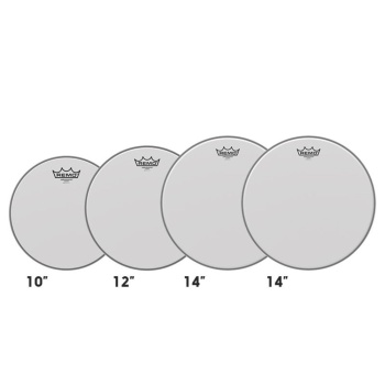 REMO PP-0110-BA ProPack Ambassador Coated (10-12-14 + 14) | Tam Set Tom ve Trampet Derileri