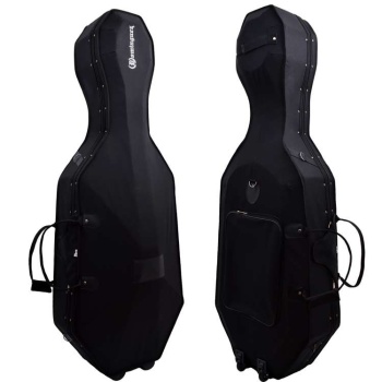 Dominguez CHCP44 Tekerlekli Çello Hardcase (4/4) | Fiberglas Koruma Kolay Taşıma